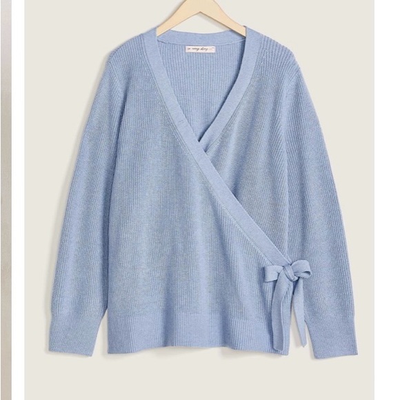 Wrap tie sweater 3X NWT - Picture 2 of 5